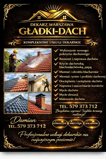 Dekarz Warszawa Dach Uslugi Dekarskie